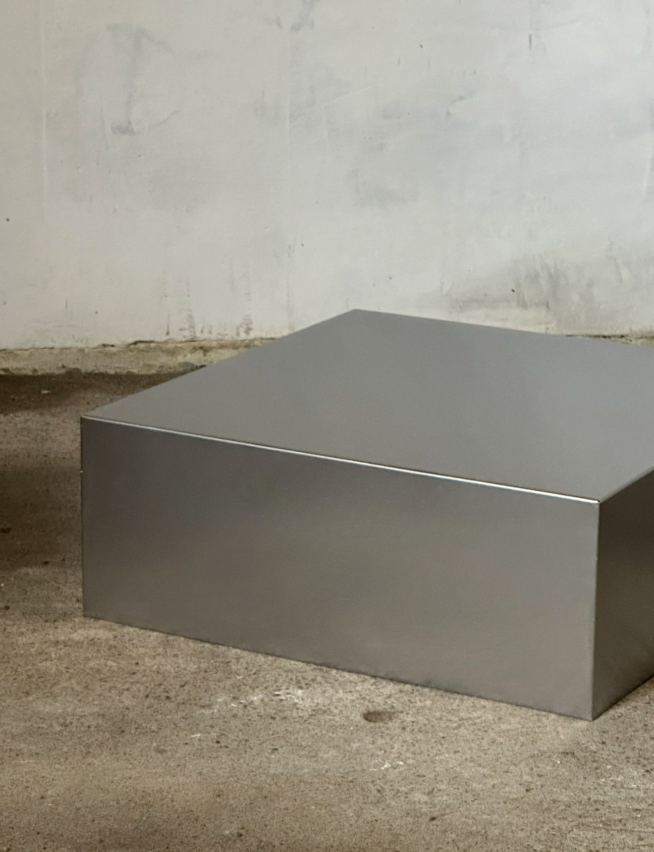 STEEL cubic coffee table