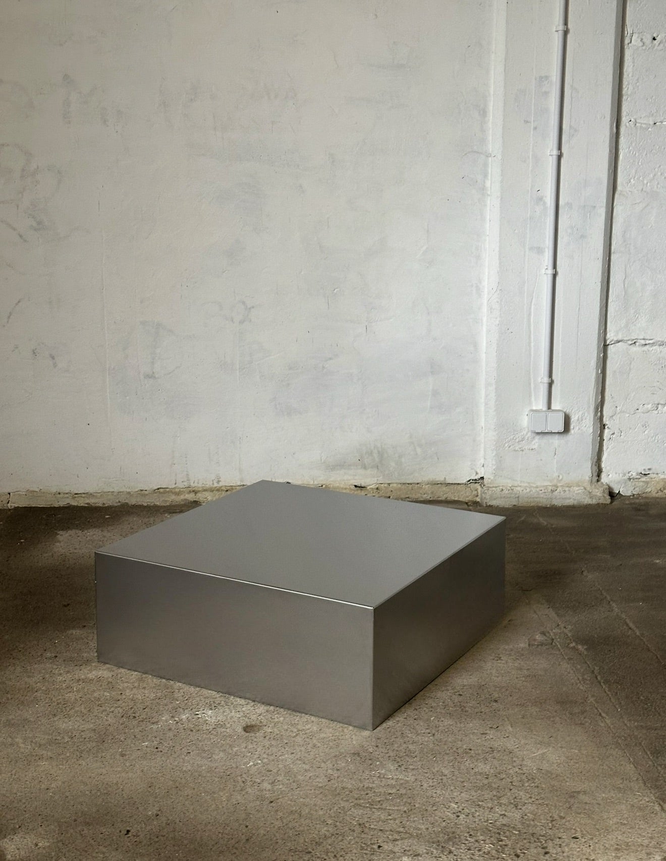 STEEL cubic coffee table