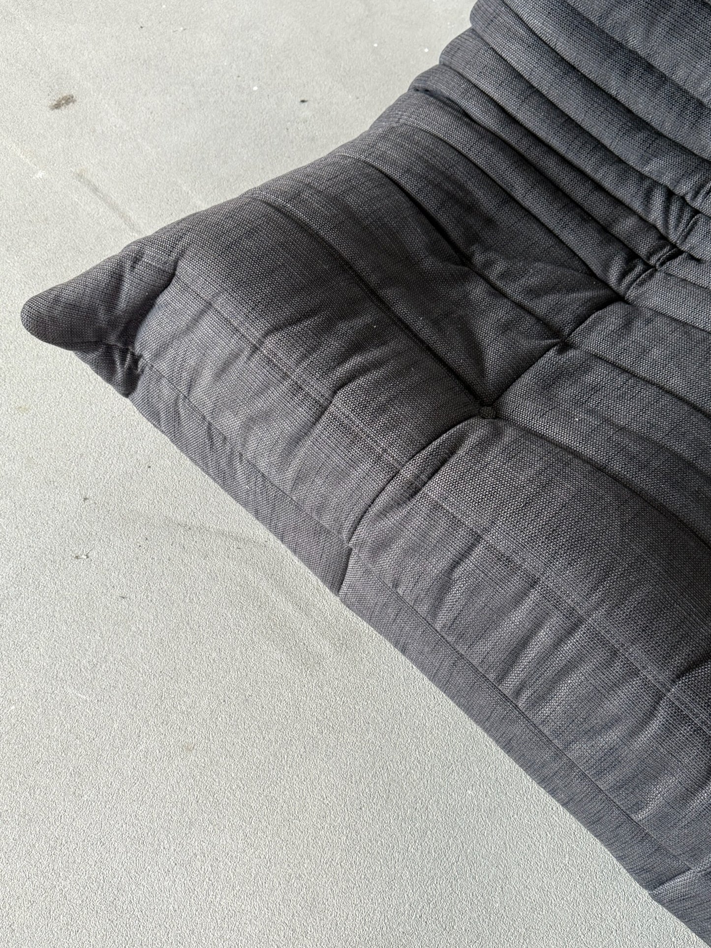 TOGO gray chenille set of 3