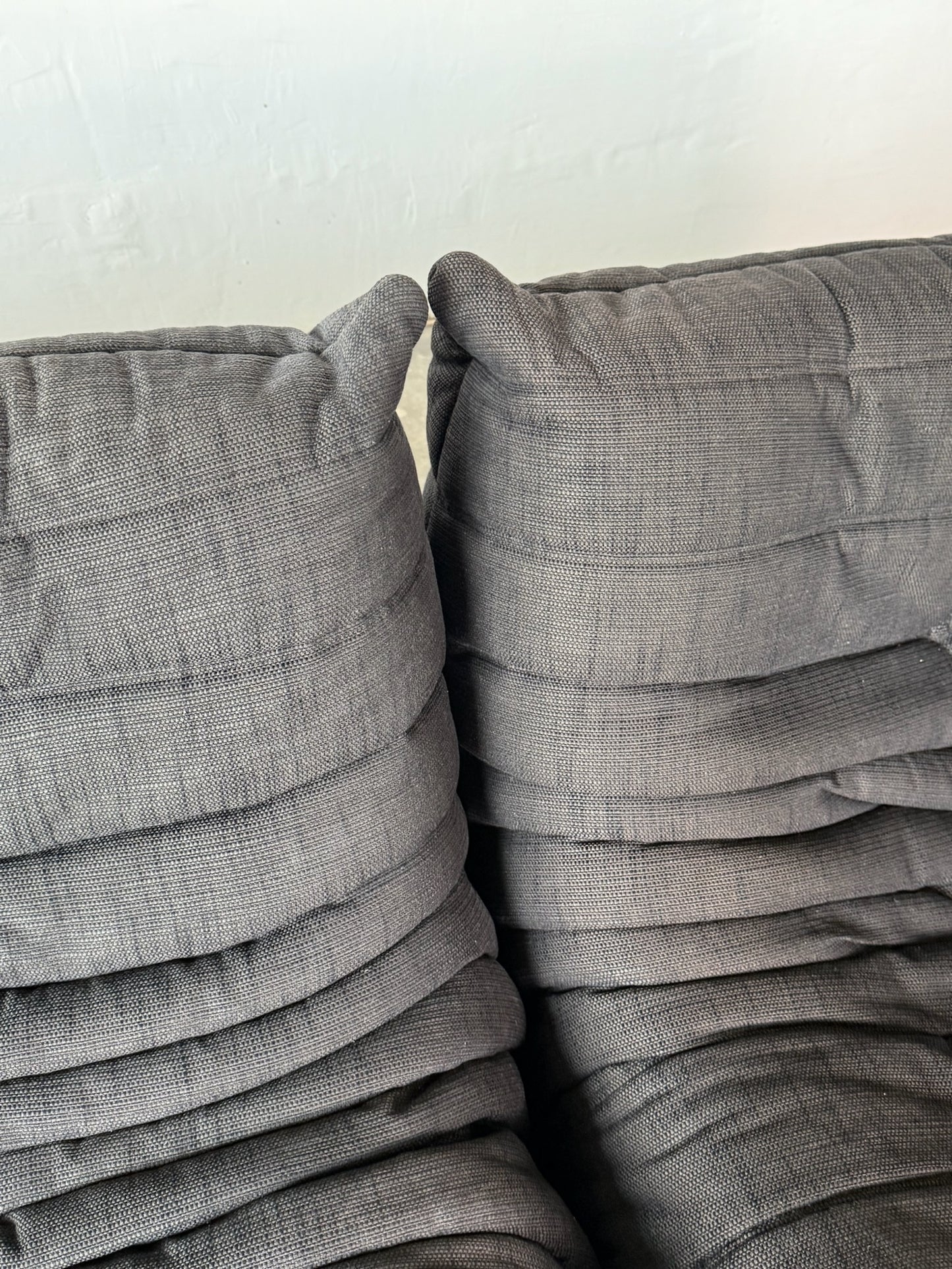 TOGO gray chenille set of 3
